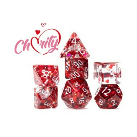 Gate Keeper Games Poly Set - Charity (7) New