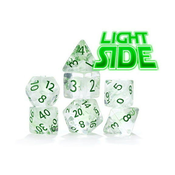 Gate Keeper Games Poly Set - Light Side (7) New