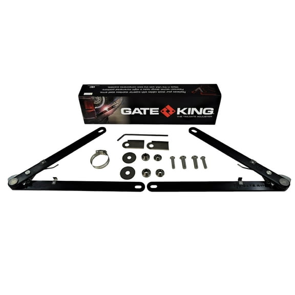 GATE KING Weatherproof Ratcheting Multi Position Pickup Truck Tailgate Adjuster for Ford Super Duty (2017-2024) MADE IN USA