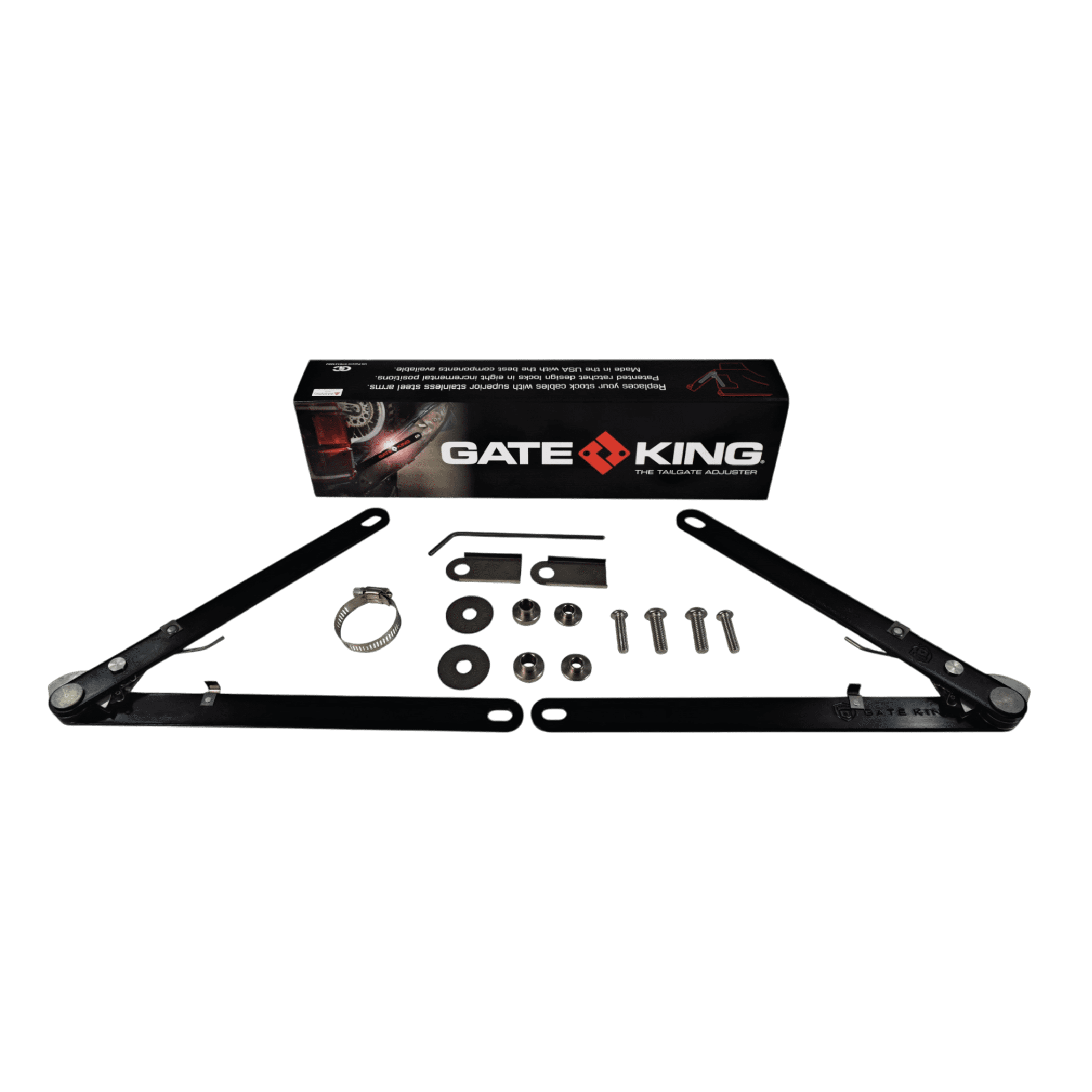 Gate King 110718 Ratcheting Multi Position Pickup Truck Tailgate Adjuster For Chevy Silverado LD 1500 (2019)