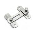 thumbnail image 1 of Gate-Latch Lock Cabin Hook Eye Barn Doors For Bath Door Stainless Steel U.K-Fast P2E4, 1 of 7