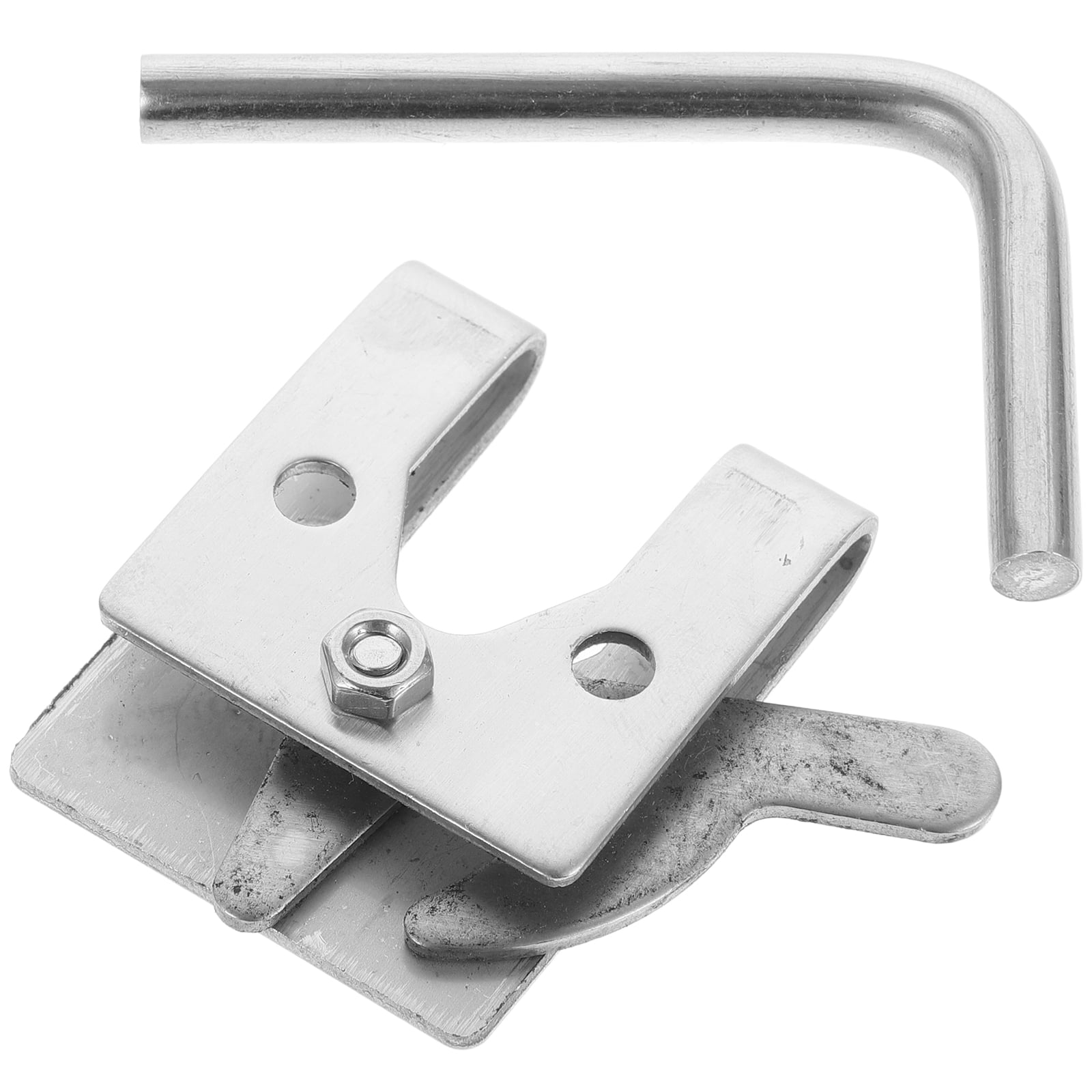Gate Latch for Dog Kennel Household Door Lock Crate Animal Security