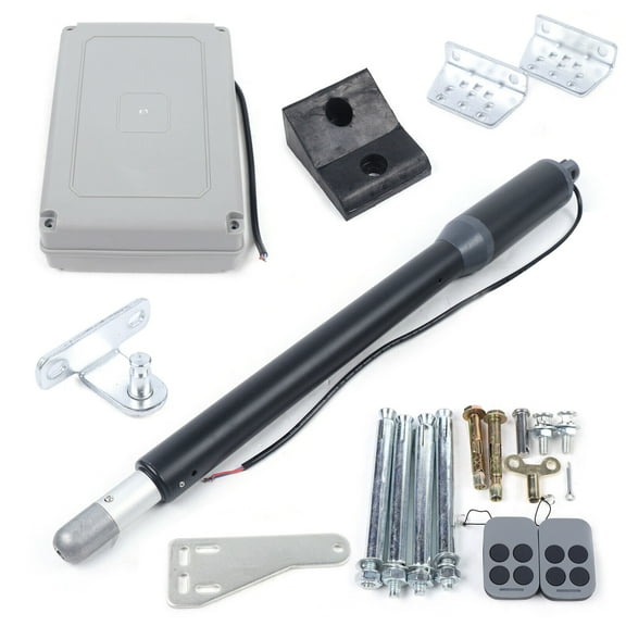 Gate Opener, Electric Gate Opener, Automatic Heavy Duty Arm Swing Gate Opener Kit For Single Gate