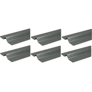 Gate V Track Galvanized Steel Inverted V Track for Sliding, Rolling, Slide, Roll Driveway Gates in 6ft Sections 6Pcs total of 36Ft Residential, Commercial, Industrial