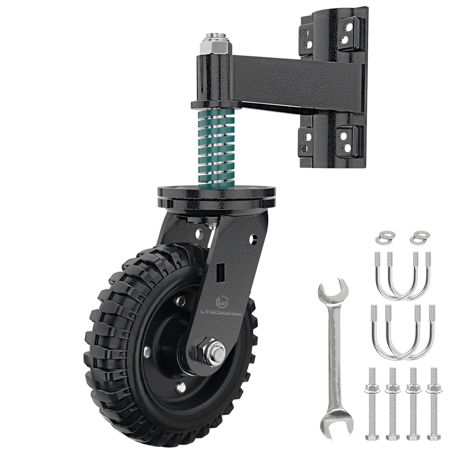 Gate Wheel Set Gate Wheel, 6 Inch Wheel Diameter, 13.1 Inch Height, Suit for Metal ...