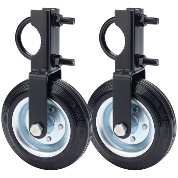 Gate Wheel Set The Gate Wheel Gate Caster Kit with 1-5/8