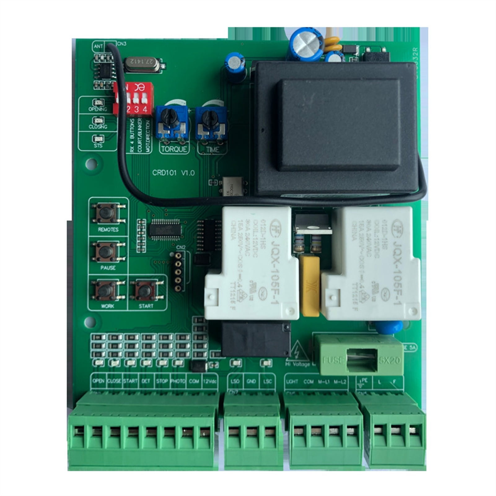 Gate Card Controller Gate motor controller circuit board electronic card for sliding gate ...