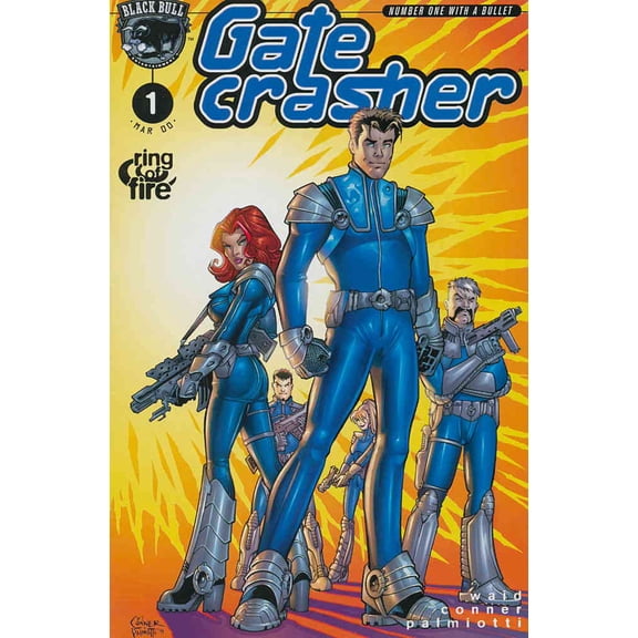 Gatecrasher: Ring of Fire #1 VF ; Black Bull Comic Book