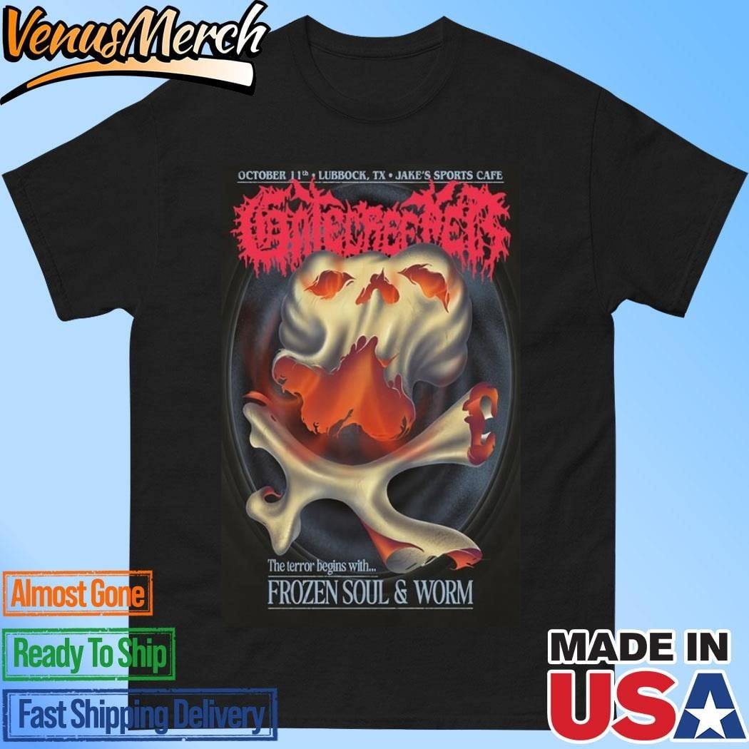 Gatecreeper October 11 2024 Jakes Sports Cafe Lubbock Tx Tour Poster