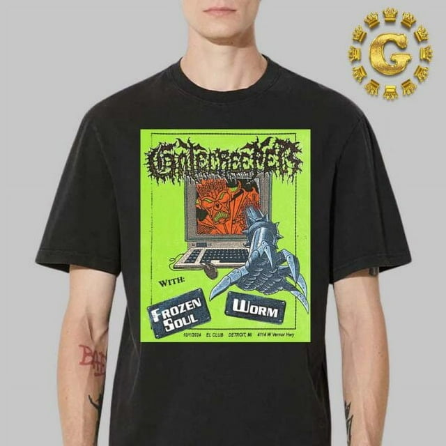 Gatecreeper With Frozen Soul And Worm Event Poster On October 1st 2024