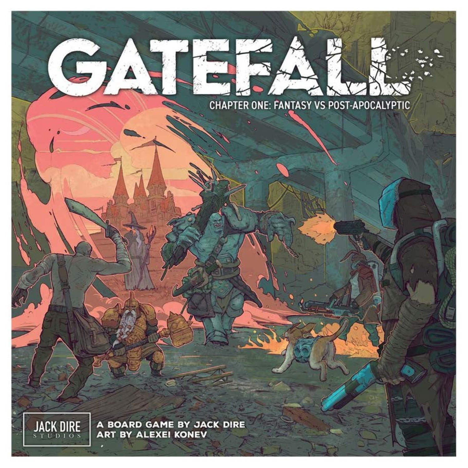 Gatefall: Chapter One - Fantasy vs Post-Apocalyptic - Walmart.com