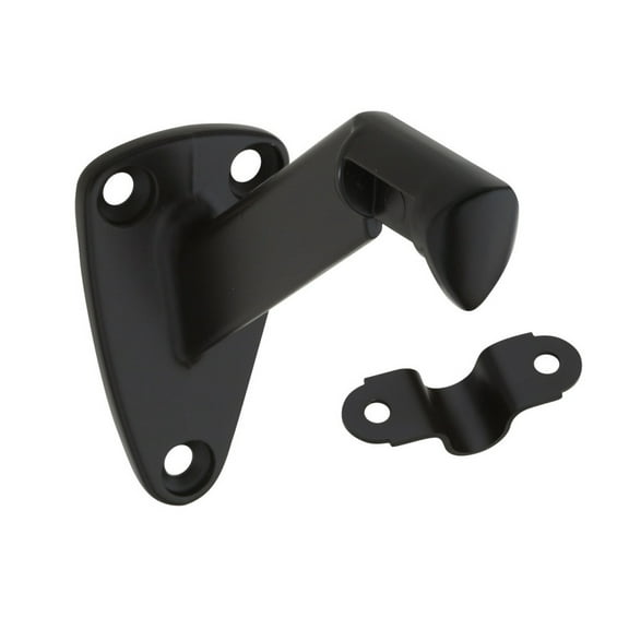 Gatehouse 3.169-in x 1.8-in x 0.07-in Handrail Bracket, Oil-Rubbed Bronze 37562