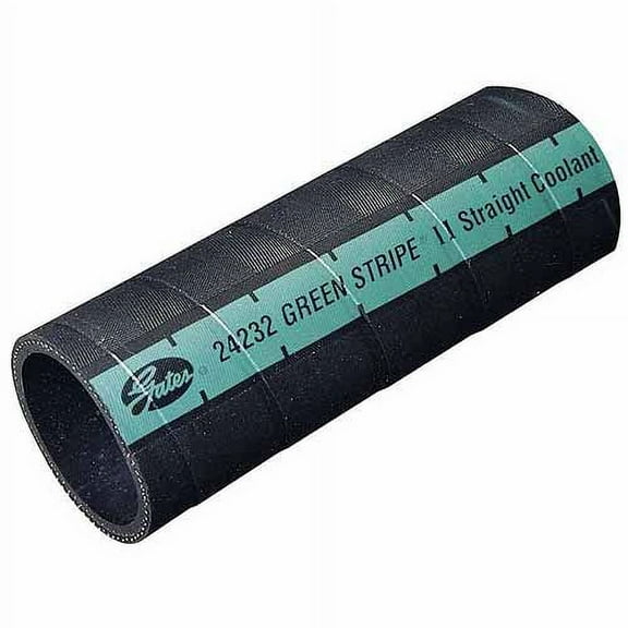 Gates 24256 Coolant Hose, Green Stripe 2-Ply Straight, 3' Lengths