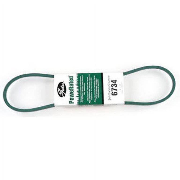 Gates 6734 PoweRated V-Belt, 3L Section, 3/8" Width, 7/32" Height