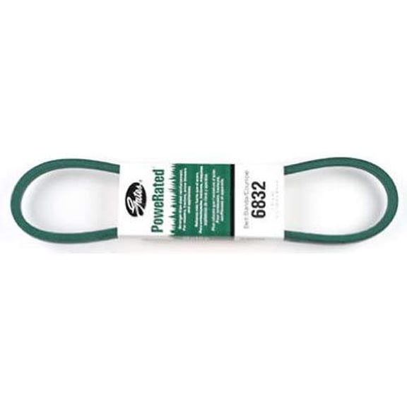 Gates Powerated V-Belt 6832 - Universal Fit, Engine Mount - 15 in, Green