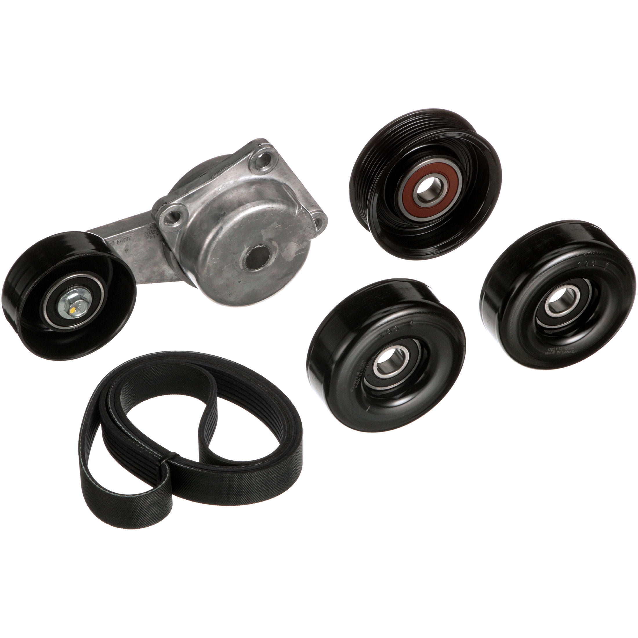 Gates® 90K-38274E Serpentine Belt - Direct Fit, Kit - View #4