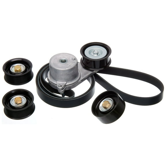 Gates 90K-39129 Serpentine Drive Component Kit Fits select: 2014-2017 INFINITI QX50, 2015 INFINITI Q40