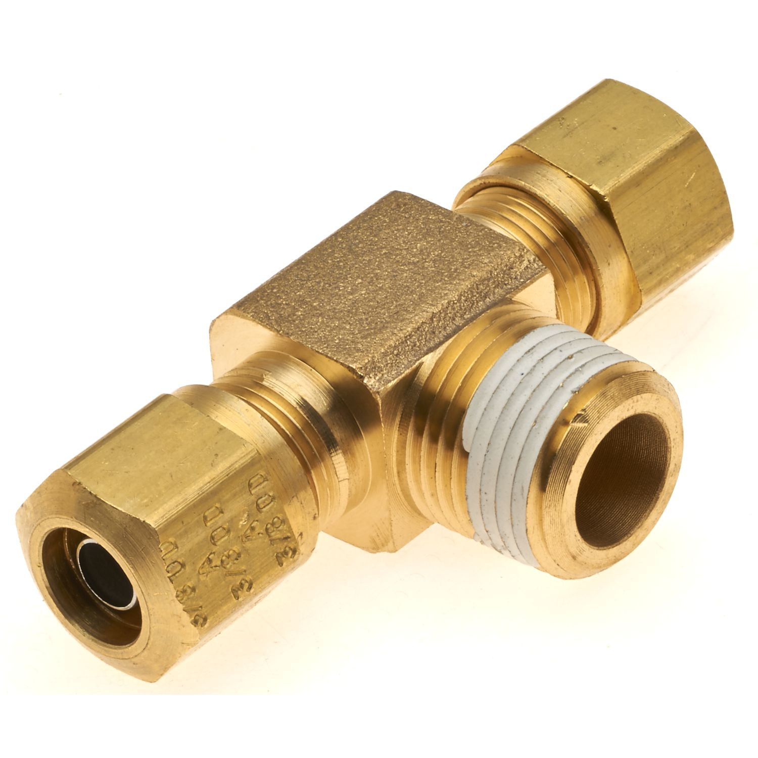 Gates Air Brake Branch Tee to Male Pipe (Nylon Tubing Compression