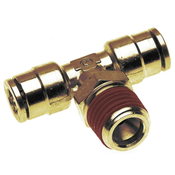 Gates Air Brake Branch Tee to Male Pipe Swivel (SureLok)
