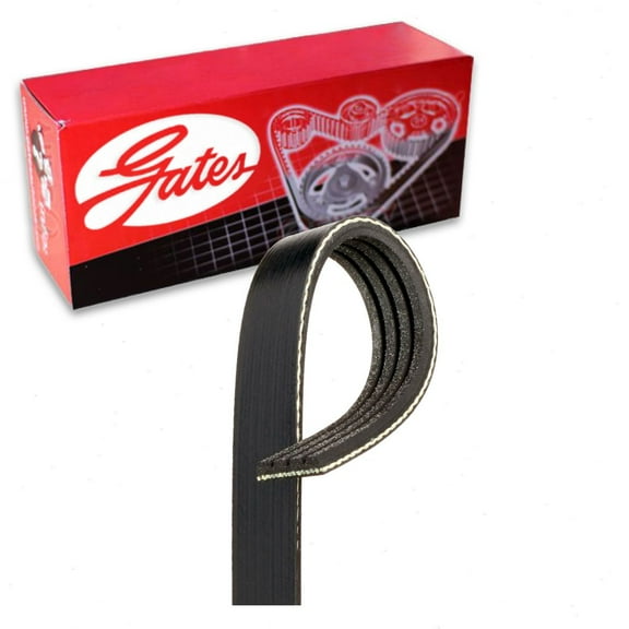 Gates Alternator Water Pump AC Micro-V Serpentine Belt compatible with Toyota Camry 2.5L L4 2010-2011 - Oe Exact Aramid Cord Belt