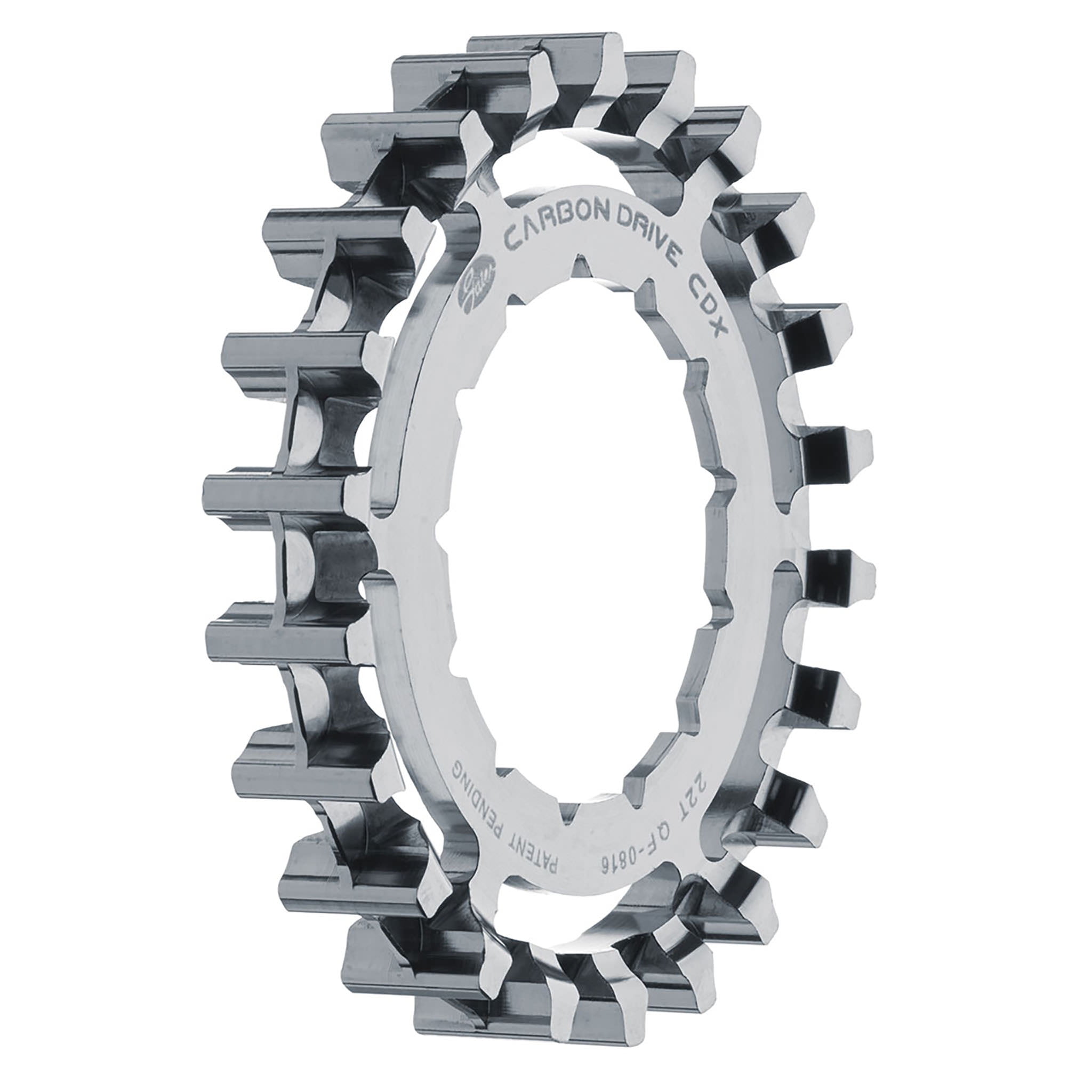 Gates Carbon Drive Poulie - CDX Centertrack - Arrière | Rohloff - Spline - noir - 19 T
