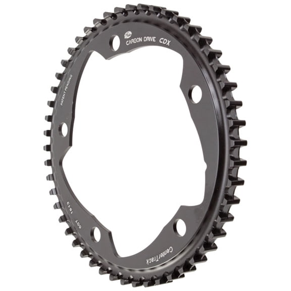 Gates Carbon Drive Belt Drive CDX Front Sprocket, 130BCD, 50t Di2