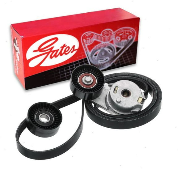 Gates Complete Serpentine Belt Drive Component Kit compatible with Ram 1500 5.7L V8 2013-2020