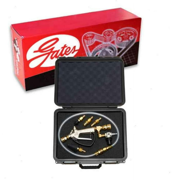 Gates Cooling System Flush Gun Kit compatible with Volkswagen Beetle 1.8L 1.9L 2.0L 2.5L L4 L5 2000-2017