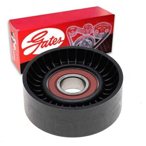 Gates DriveAlign Drive Belt Idler Pulley compatible with Lincoln MKZ 3.0L V6 2017