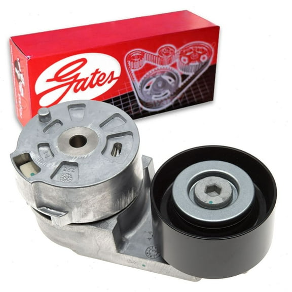 Gates DriveAlign Drive Belt Tensioner Assembly compatible with Dodge Ram 2500 5.9L 6.7L L6 2003-2010