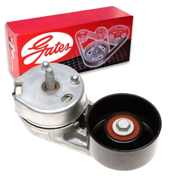 Gates DriveAlign Drive Belt Tensioner Assembly compatible with Ford F-350 Super Duty 6.7L V8 2011-2016