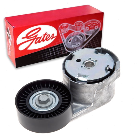 Gates DriveAlign Drive Belt Tensioner Assembly compatible with Jeep Grand Cherokee 3.6L V6 2011-2020