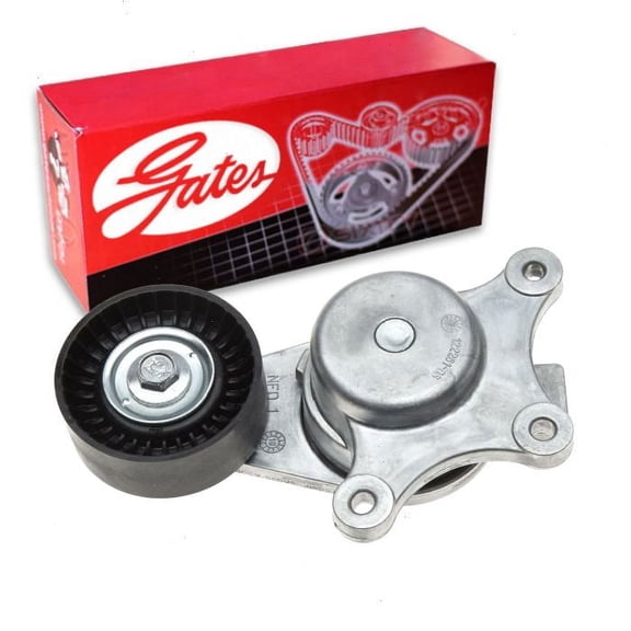Gates DriveAlign Drive Belt Tensioner Assembly compatible with Lincoln MKX 3.5L 3.7L V6 2007-2018