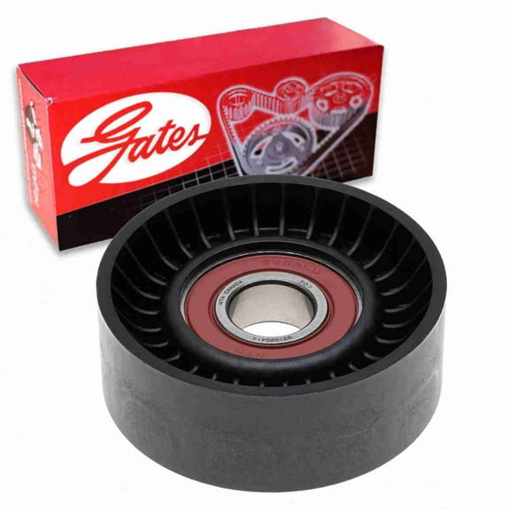 Gates DriveAlign Drive Belt Tensioner Pulley compatible with Dodge Grand Caravan 3.3L 3.8L V6 2001-2007