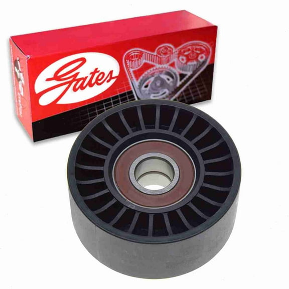 Gates DriveAlign Drive Belt Tensioner Pulley compatible with Dodge Ram 2500 5.9L L6 1994-2002