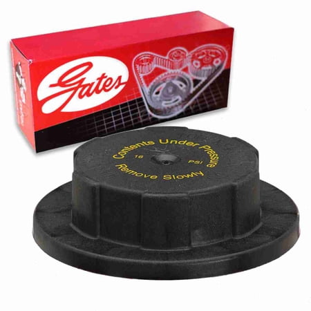 Gates Engine Coolant Reservoir Cap compatible with Ford Excursion 5.4L 6.0L 6.8L 7.3L V10 V8 2000-2005