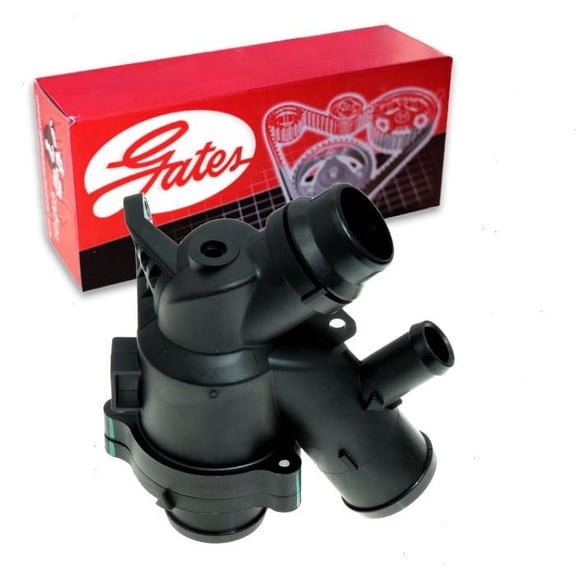 Gates Engine Coolant Thermostat compatible with Land Rover Range Rover 3.0L 5.0L V6 V8 2010-2019