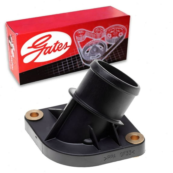Gates Engine Coolant Water Outlet compatible with Jeep Grand Cherokee 3.7L 4.7L V6 V8 1999-2010