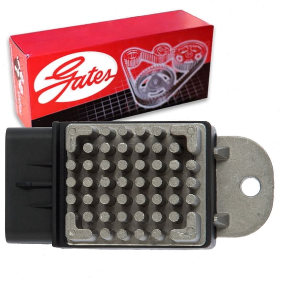 Gates Engine Cooling Fan Module compatible with Dodge Caravan 2.4L 3.3L L4 V6 2001-2007