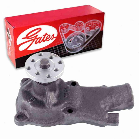 Gates Engine Water Pump compatible with Chevrolet C10 Panel 3.8L 4.1L L6 1963-1967