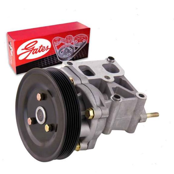 Gates Engine Water Pump compatible with Dodge Caliber 1.8L 2.0L 2.4L L4 2007-2012