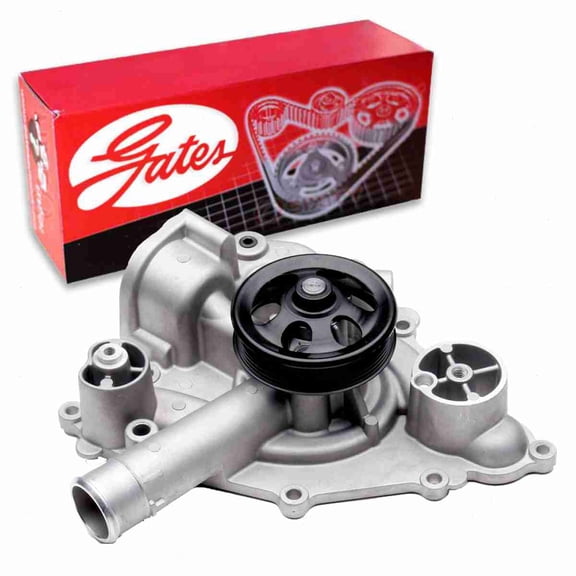 Gates Engine Water Pump compatible with Dodge Challenger 5.7L 6.4L V8 2011-2013