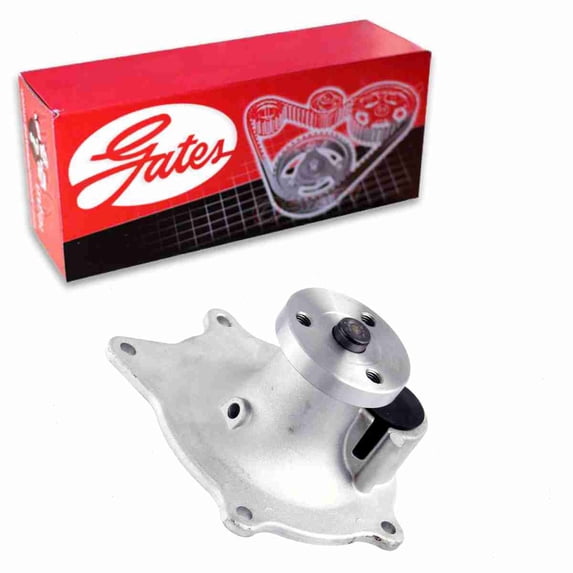 Gates Engine Water Pump compatible with Dodge Grand Caravan 3.3L 3.8L V6 1990-2000