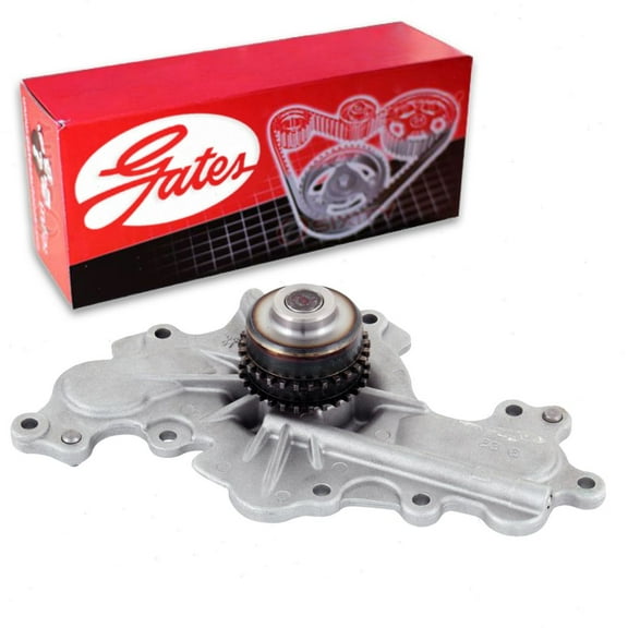 Gates Engine Water Pump compatible with Ford Explorer 3.5L V6 2012-2019