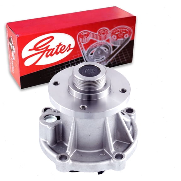 Gates Engine Water Pump compatible with Ford F-250 Super Duty 6.0L V8 2003-2004