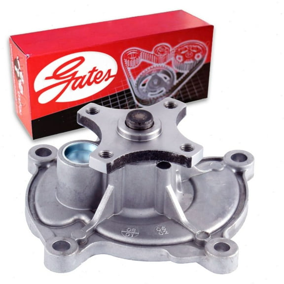 Gates Engine Water Pump compatible with Pontiac G6 3.5L 3.9L V6 2006-2010
