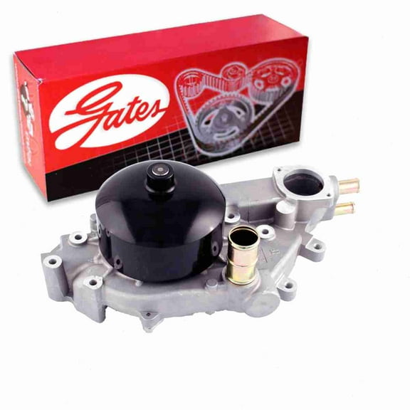 Gates Engine Water Pump compatible with Pontiac GTO 5.7L 6.0L V8 2004-2006