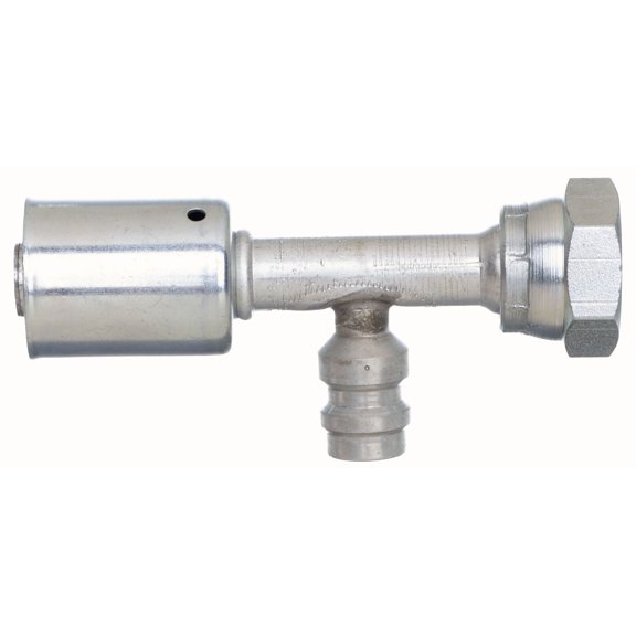 Gates Female SAE Tube O-Ring Nut Swivel-R134a High Press Svc Port-Alum (PolarSeal ACA)