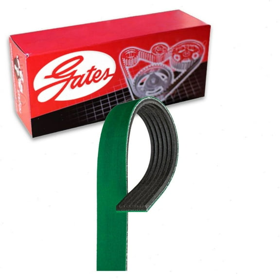 Gates FleetRunner Micro-V Serpentine Belt compatible with Chevrolet Silverado 1500 5.3L 6.0L V8 2004-2013