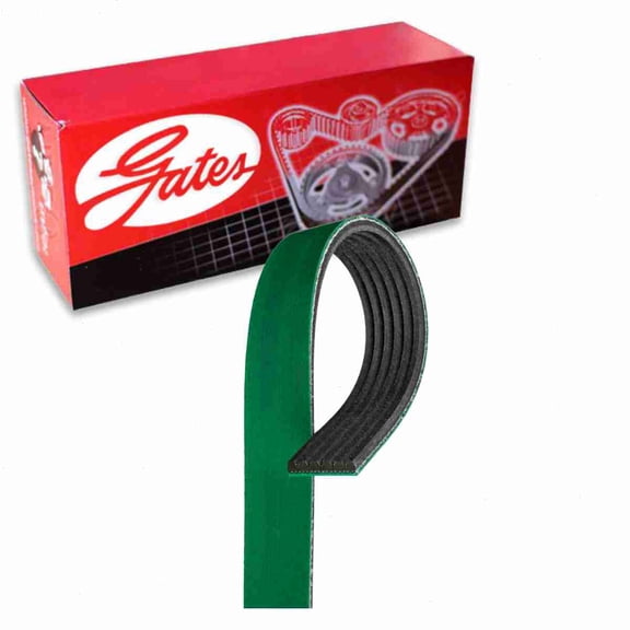 Gates FleetRunner Micro-V Serpentine Belt compatible with Ram 2500 5.7L 6.4L V8 2010-2019